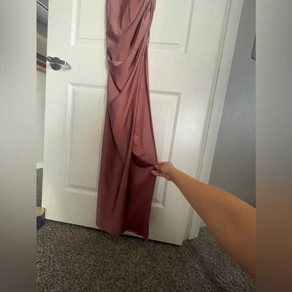 Long Purple Dress - Picture 3 of 4